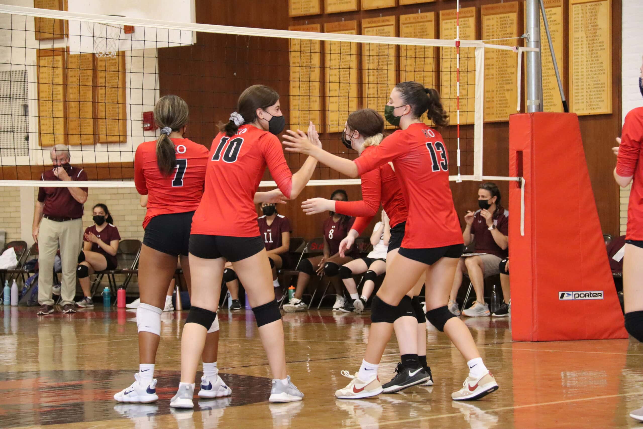 Athletics Volleyball Kingswood Oxford students participate in athletics to refine skills and to support something larger than themselves.