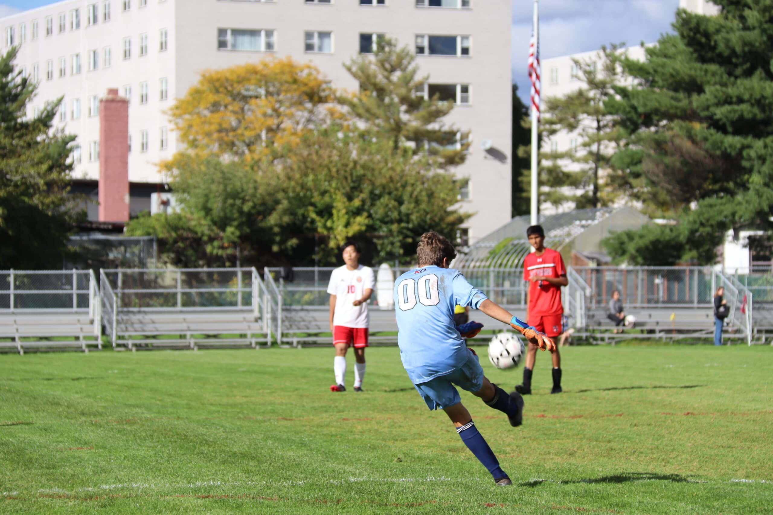 Atheltics Soccer Kingswood Oxford students participate in athletics to refine skills and to support something larger than themselves.