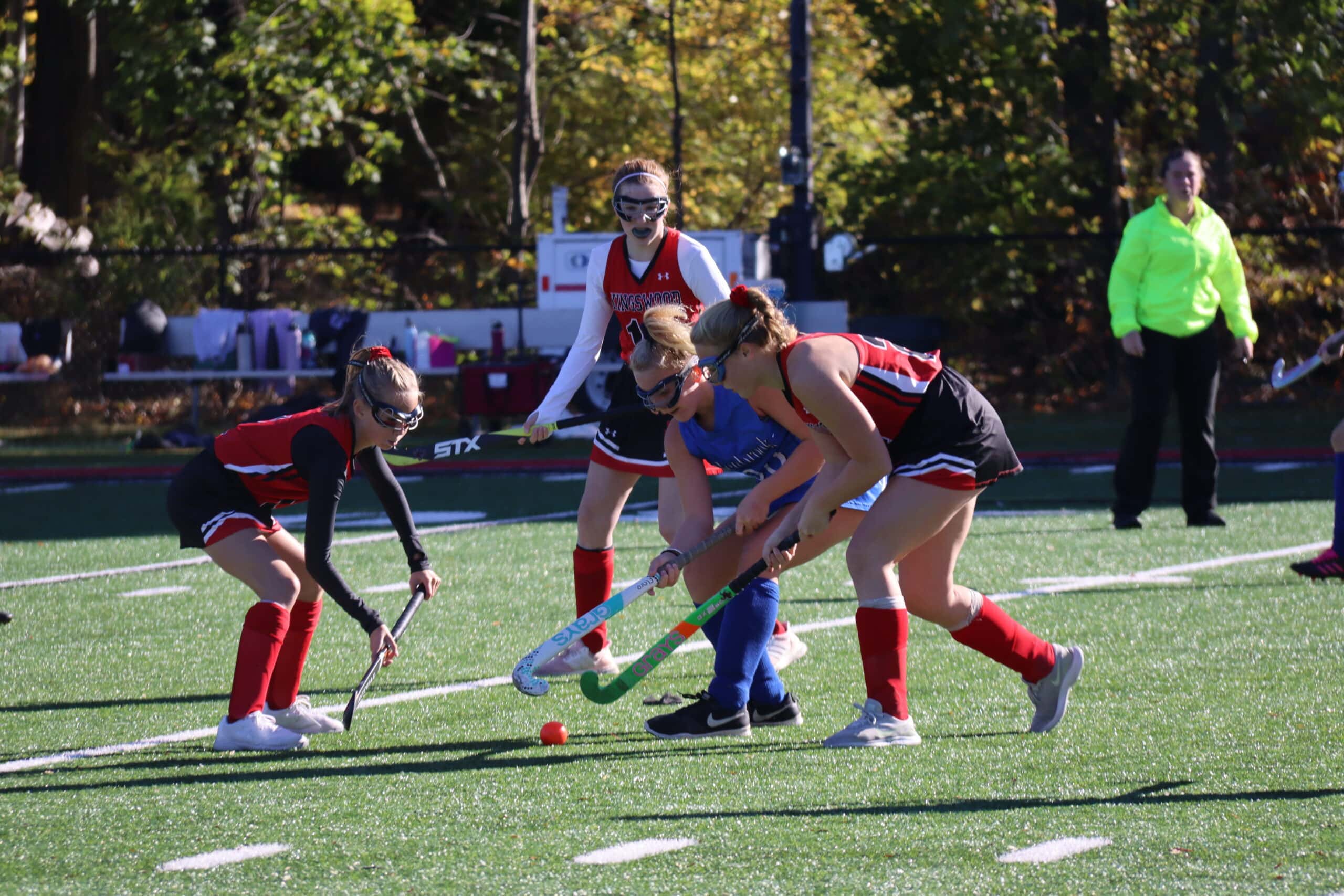 Athletics Field Hockey Kingswood Oxford students participate in athletics to refine skills and to support something larger than themselves.