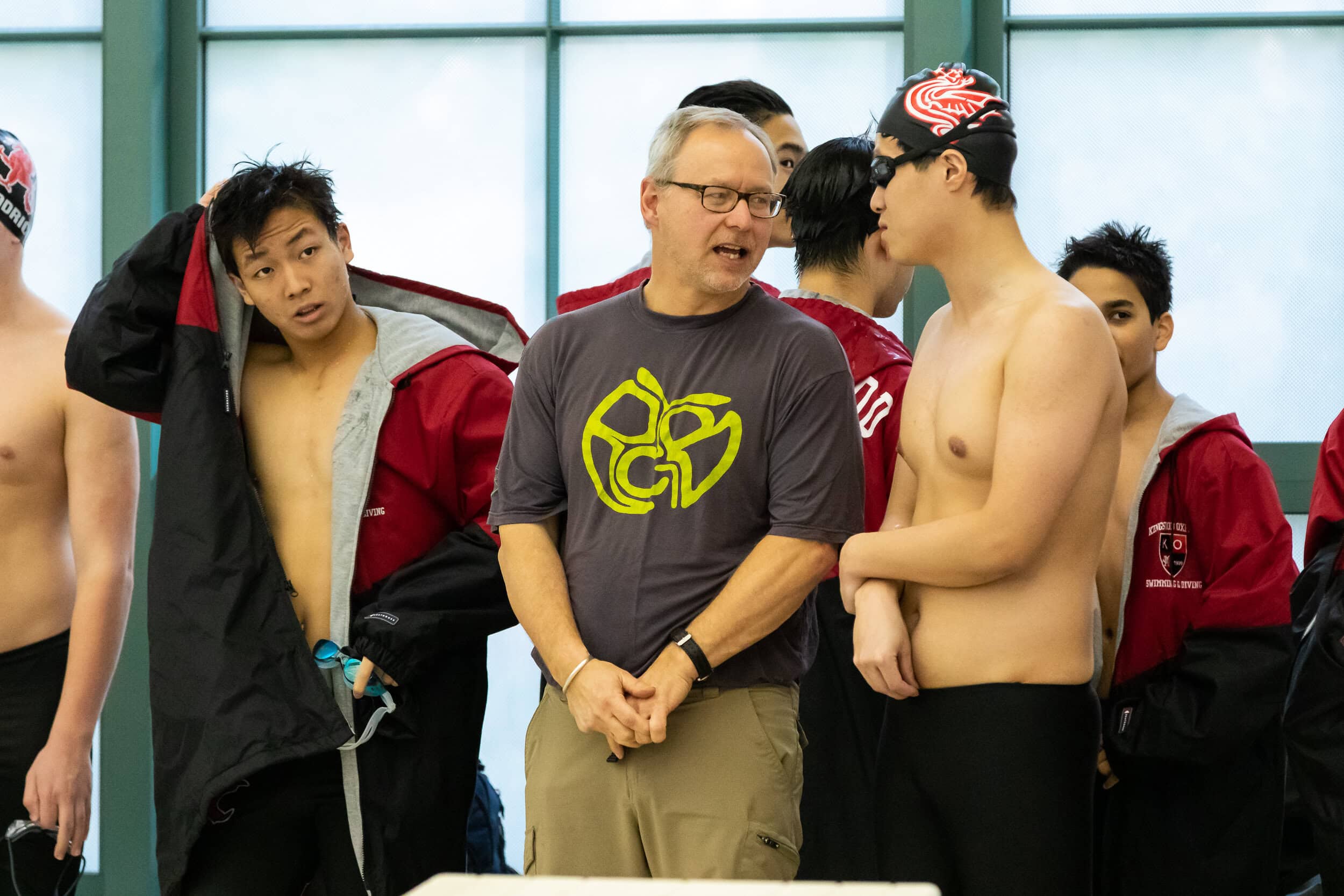 swimming boys varsity Kingswood Oxford boys swimming competes hard and builds community