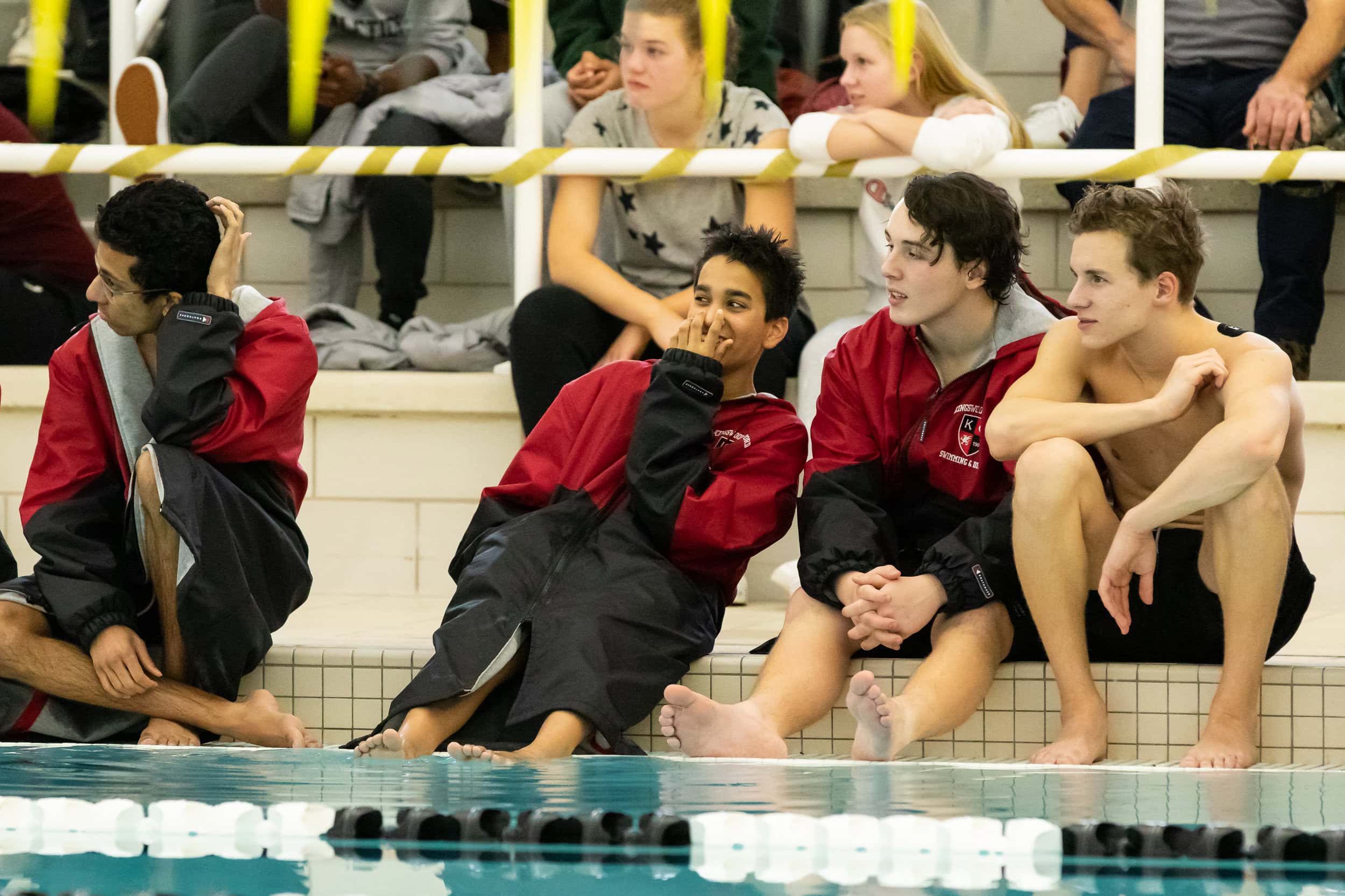 swimming boys varsity Kingswood Oxford boys swimming competes hard and builds community
