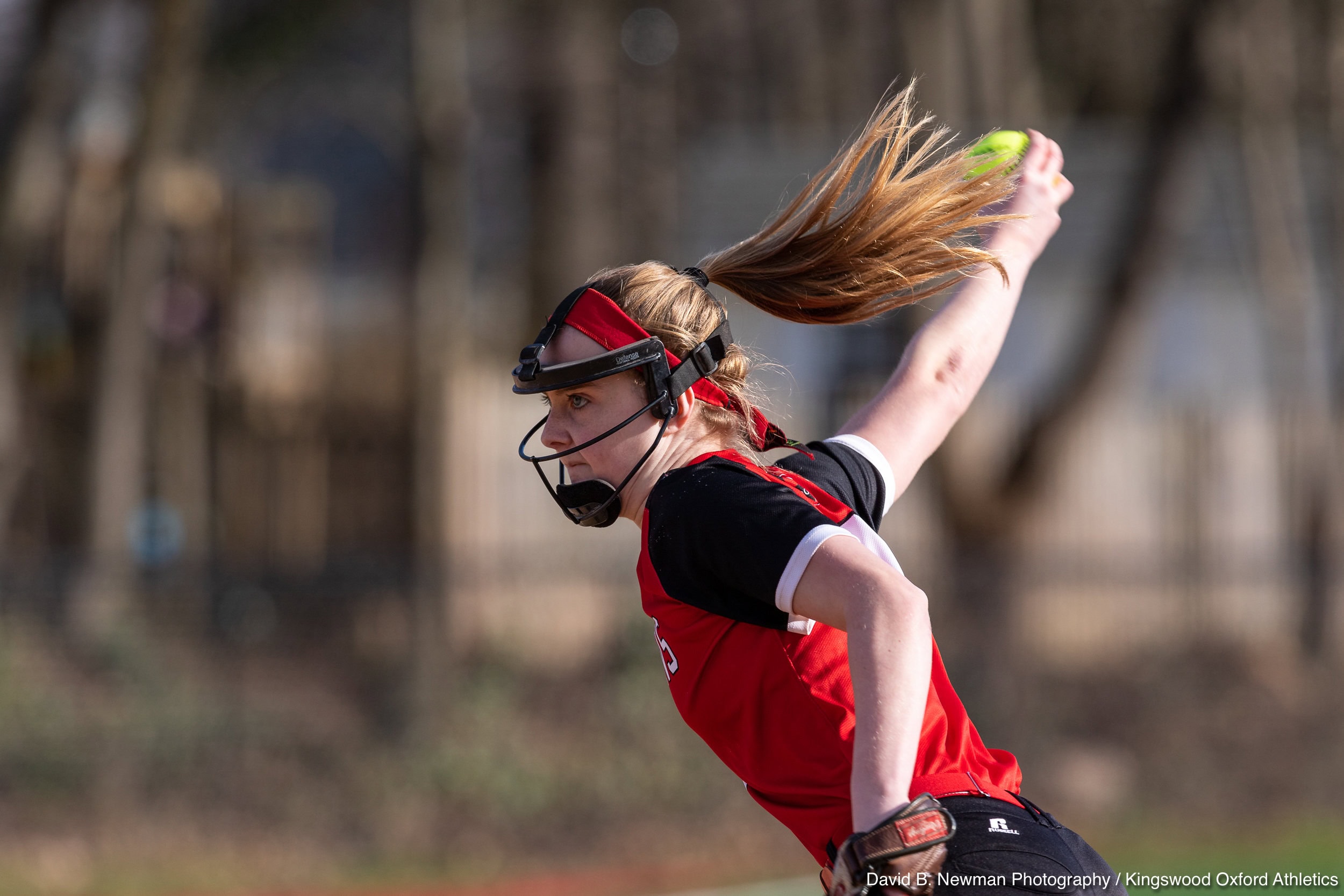 Girls softball Girls play competitive sports and softball at Kingswood Oxford in West Hartford