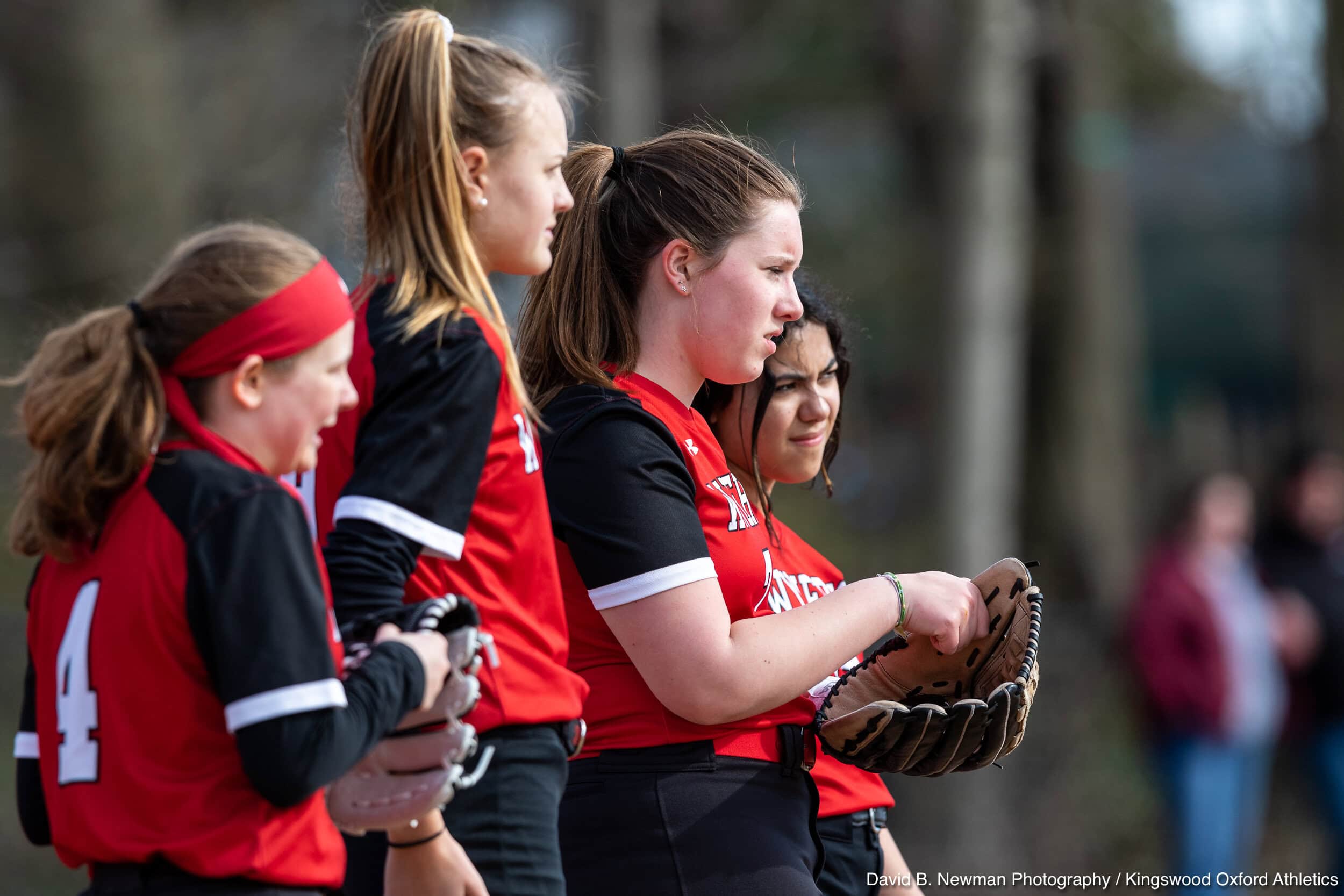 Girls softball Girls play competitive sports and softball at Kingswood Oxford in West Hartford