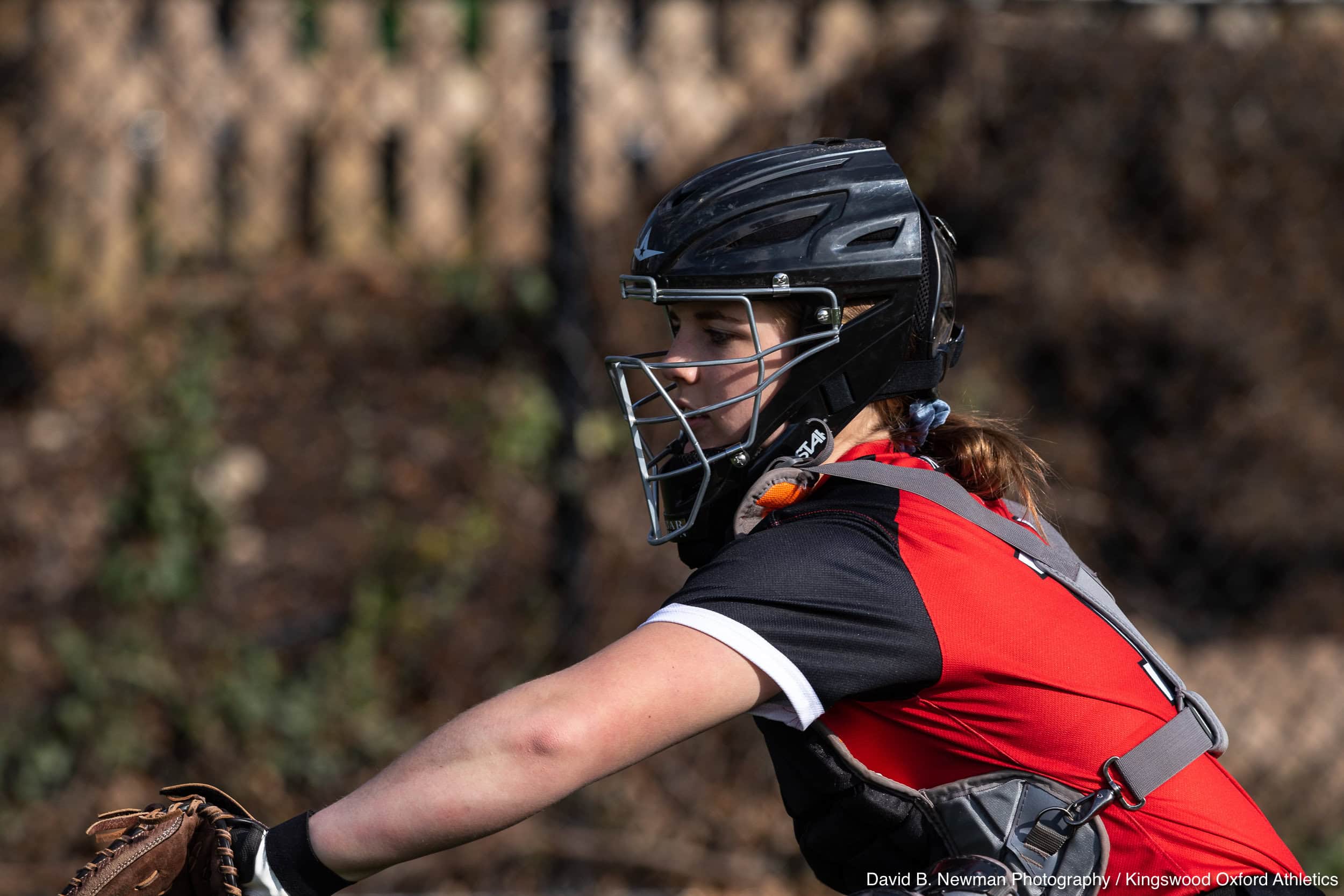 Girls softball Girls play competitive sports and softball at Kingswood Oxford in West Hartford