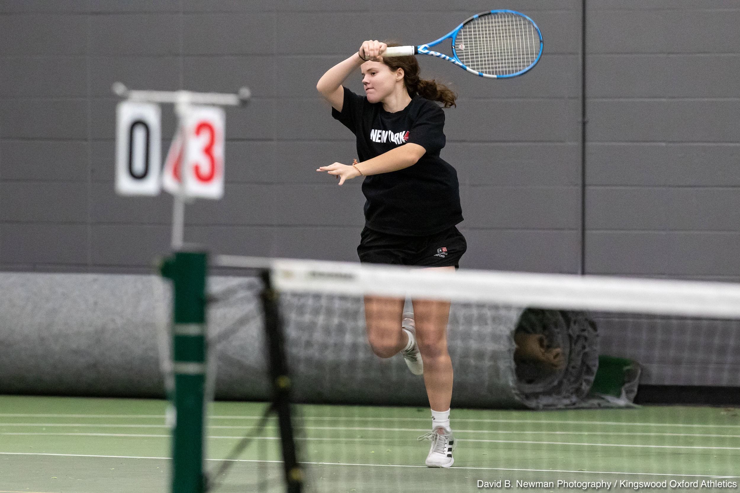 Girls tennis Girls play competitive sports and tennis at Kingswood Oxford in West Hartford