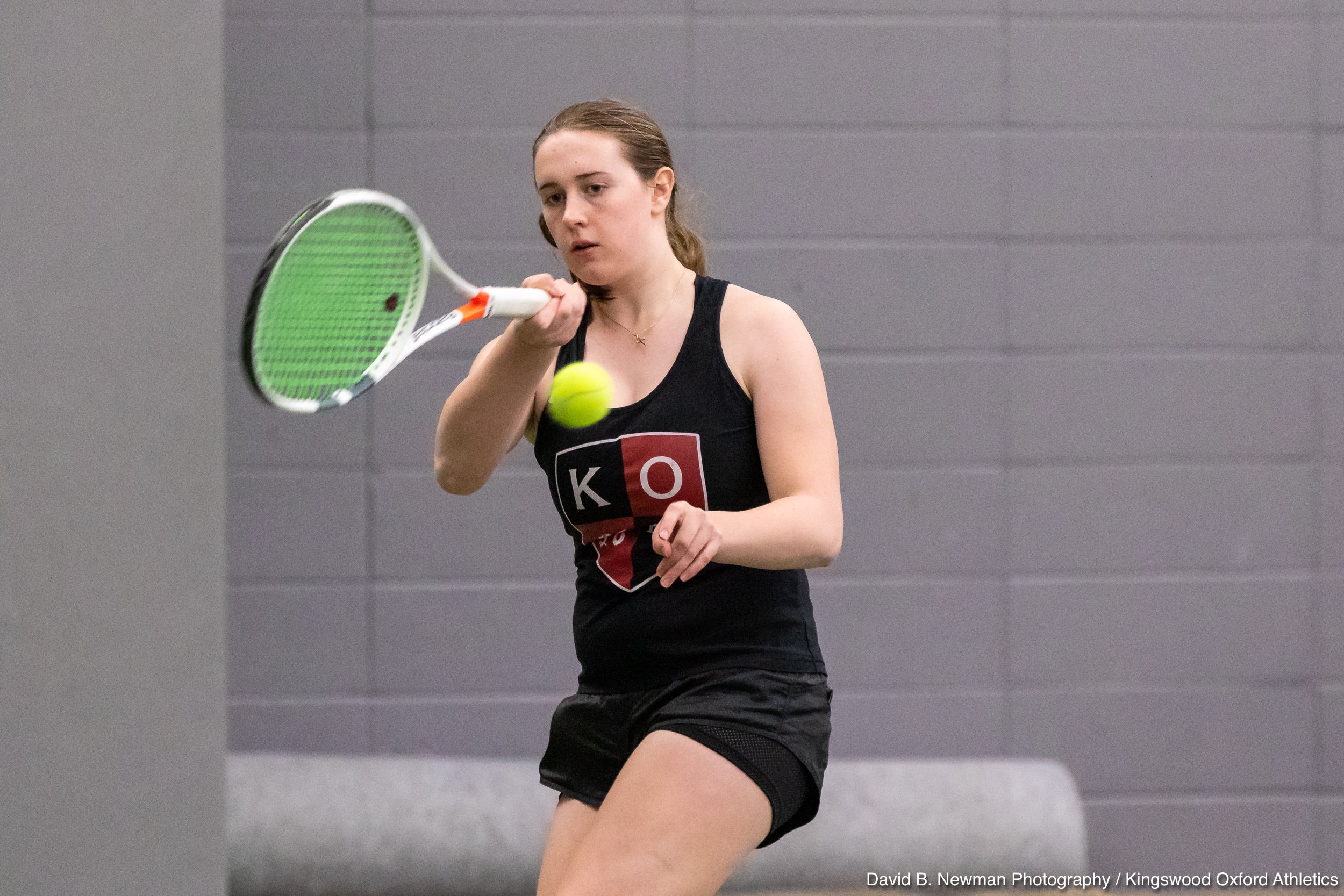 Girls tennis Girls play competitive sports and tennis at Kingswood Oxford in West Hartford