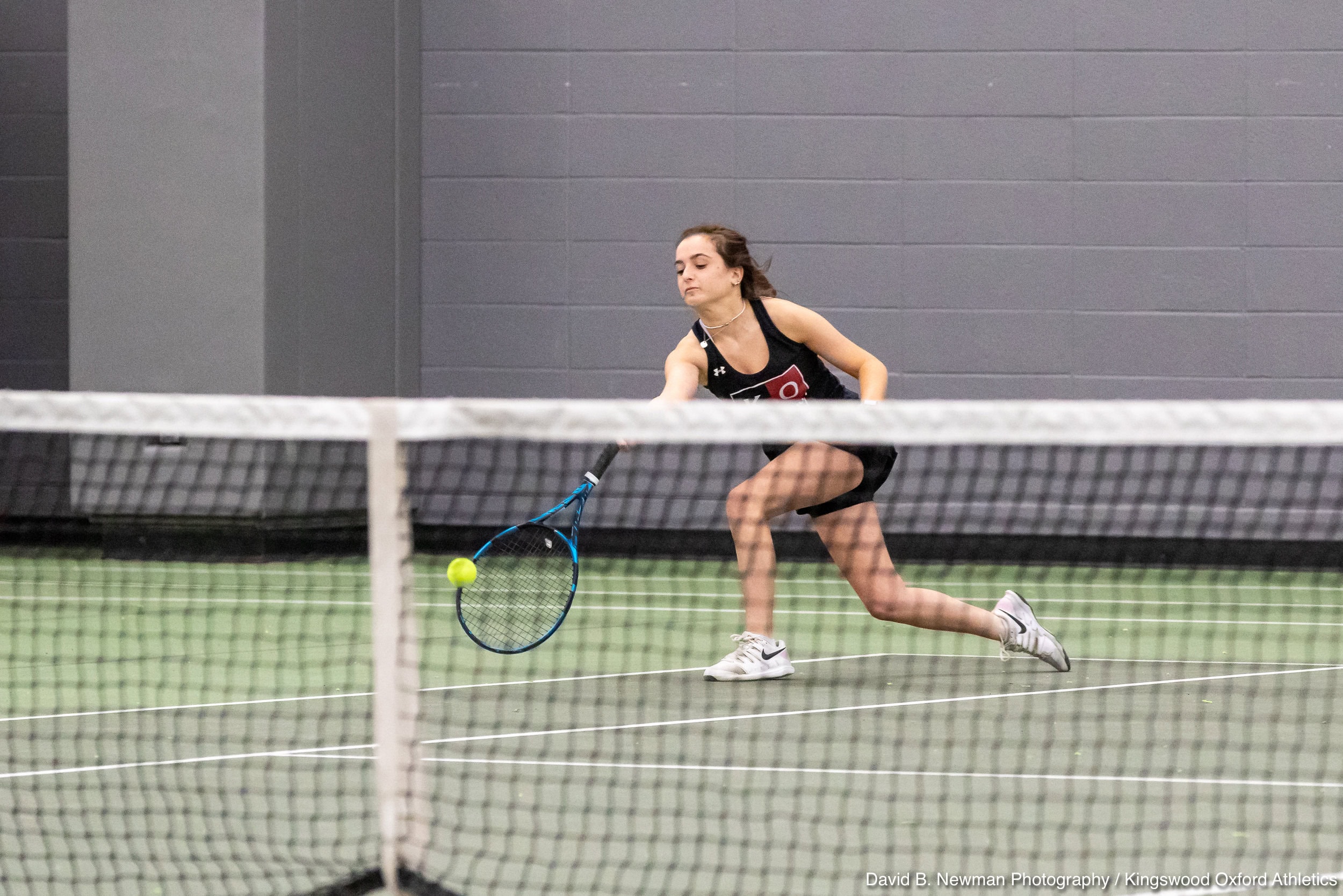 Girls tennis Girls play competitive sports and tennis at Kingswood Oxford in West Hartford