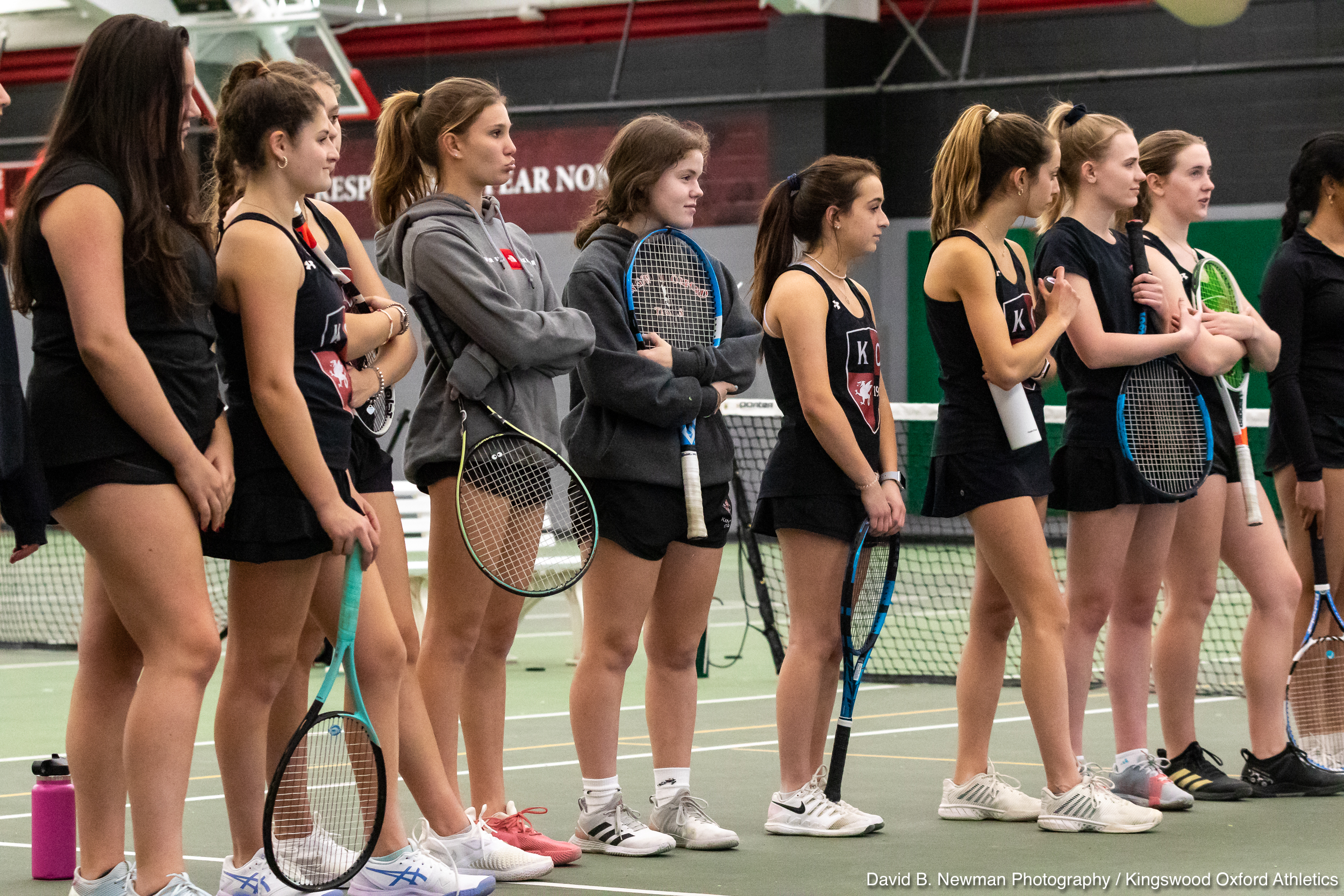 Girls play competitive sports and tennis at Kingswood Oxford in West Hartford