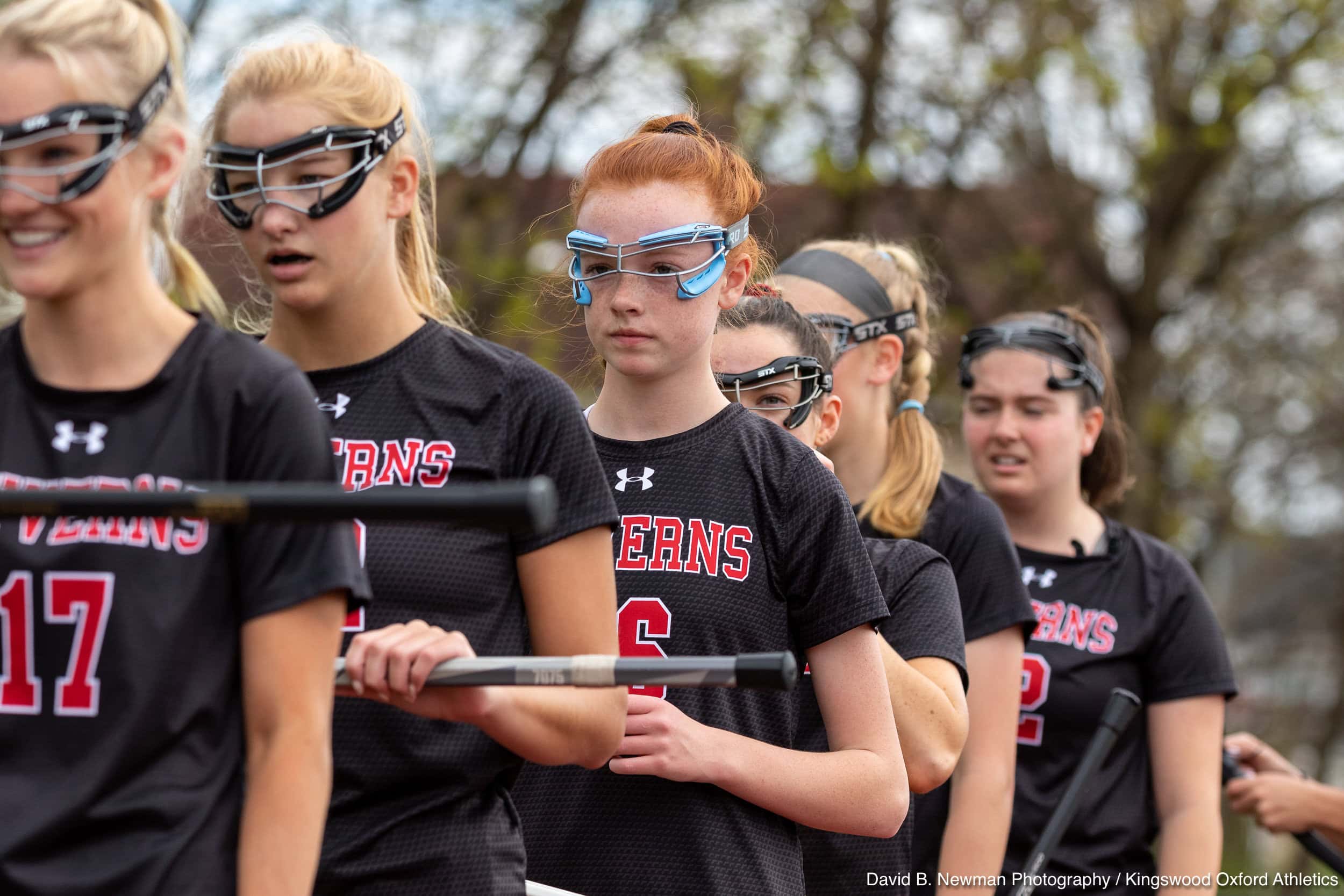 Girls lacrosse Girls play competitive sports and lacrosse at Kingswood Oxford in West Hartford