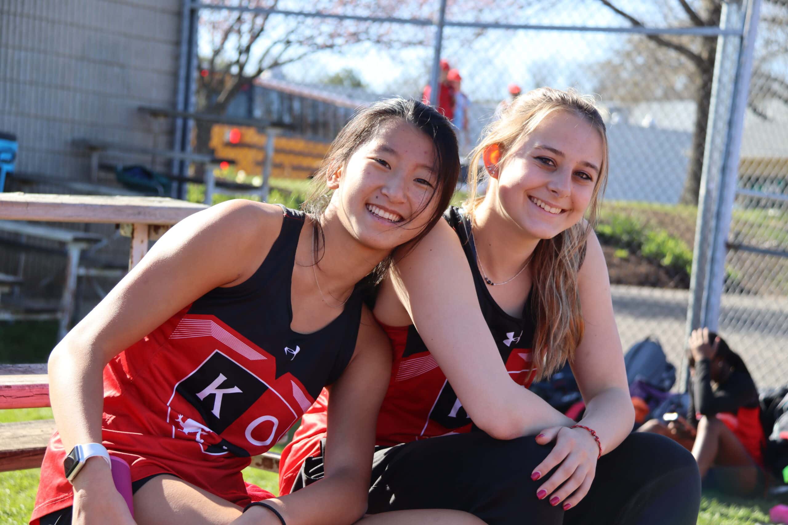 girls track Girls at Kingswood Oxford in West Hartford participate in competitive sports, including squash.