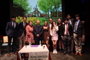 Assemblies at Kingswood Oxford in West Hartford have acclaimed speakers talk to the students.